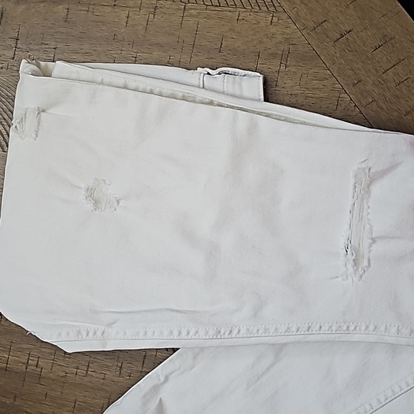 White high-rise super skinny jeans - Hollister classic stretch size 29 NWOT - Picture 4 of 4